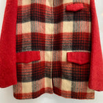 【曜日割引対象外】 ヴィンテージ vintage ~50's シャンハウス shanhouse ウールコート ジャケット レッド 201MT-4712 VB