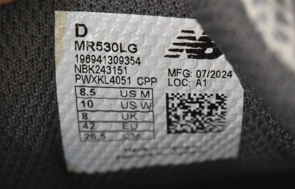 ニューバランス new balance  SILVER WHITE シューズ スエード スニーカー MR530LG メンズ靴 スニーカー シルバー 26.5cm 103S-1333