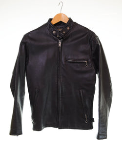 ショット SCHOTT 90s USA製 641 裏ライナー付き取り外し可 シングルライダース ジャケット 641 34 ジャケット ブラック 103MT-2812