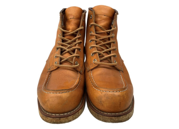 レッドウィング RED WING 6-inch CLASSIC MOC TOE インチ クラシック モック トゥ IRISH SETTER アイリッシュ セッター 犬タグ 革靴 レースアップ 9E 茶 9875 メンズ靴 ブーツ ワーク ブラウン 27cm 104S-768