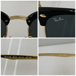 【中古】レイバン Ray-Ban 偏光サングラス 56□19 145 RB4418D 眼鏡・サングラス サングラス ブラック 201goods-734