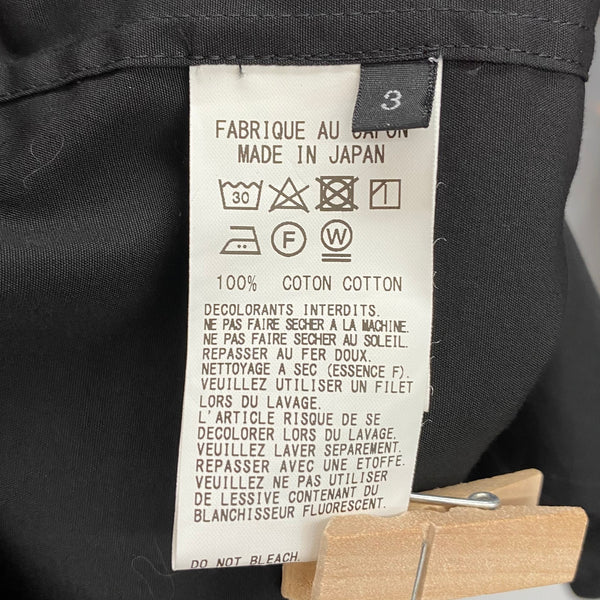 サイト S'YTE タッセルシャツ UV-B20-080 長袖シャツ ブラック 3サイズ 201MT-4141