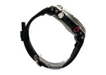 ジーショック G-SHOCK CASIO カシオ G-STEEL 耐衝撃構造 20気圧防水 アウトドア 腕時計 ウォッチ 5513 銀 黒 GST-B100 メンズ腕時計ブラック 104T-35