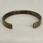 【曜日割引対象外】 【中古】マウントヒル Mt.hill チップインレイバングル ワイド キャリコレイクターコイズ メンズジュエリー・アクセサリー インディアンジュエリー バングル グリーン 201goods-672 VB