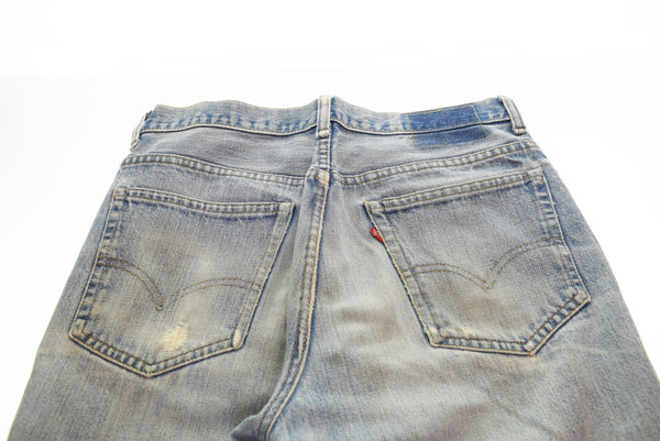 リーバイス Levi's 517 70s 66後期 42TALON ボタン裏20 70's 紙パッチ欠損 517-0217 デニム ブルー 103MB-546