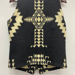 【曜日割引対象外】 ジェラード JELADO セーラムベスト Salem Vest ウール チマヨ柄 ベスト ブラック Mサイズ 201MT-4554 VB