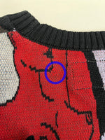 ワコマリア WACKO MARIA 総柄 ニット セーター マルチカラー Mサイズ 101MT-4278