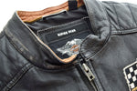 ハーレーダビットソン HARLEY DAVIDSON 13VM HAVOC LEATHER JACKET レザージャケット 黒 97153-13VM ジャケット ブラック Mサイズ 103MT-1036