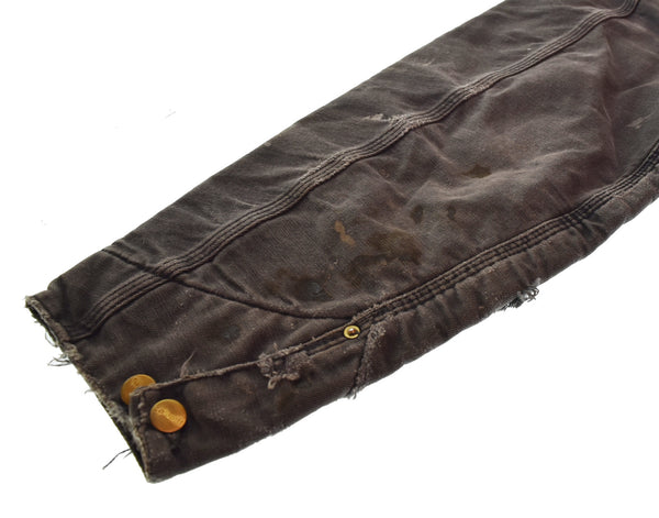 カーハート Carhartt 90s michigan chore coat ミシガンチョアコート ダックカバーオール 90's 襤褸 雰囲気 ジャケット ブラック 103MT-3350