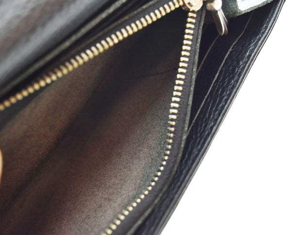 アージェントグリーム Argent Gleam Long Wallet クロスボタン 財布 黒 財布・ケース メンズ財布 ブラック 103SA-17