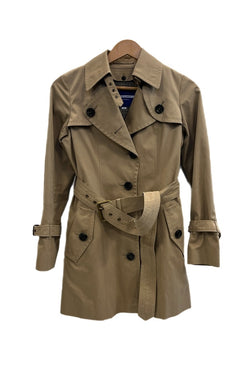 バーバリー Burberry BERBERRY BLUE LABEL バーバリーブルーレーベル ライナー付き トレンチコート ノバチェック ベルト E1A06-830-42 コート ベージュ 36 101LT-183