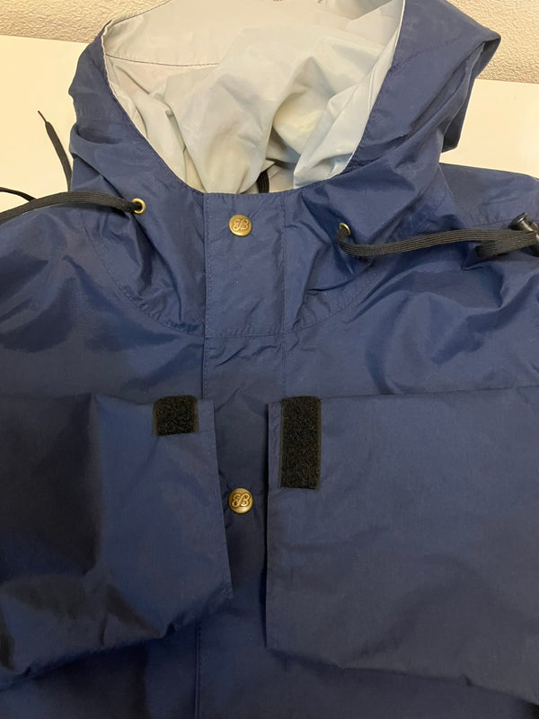 エディーバウアー Eddie Bauer 80's 80年代 黒タグ GORE-TEX ゴアテックス マウンテンパーカー vintage ヴィンテージ XL ジャケット ネイビー LLサイズ 101MT-3705