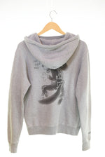 ネイバーフッド NEIGHBORHOOD × Disney 00s BIG BAD WOLF フーディー 染み込みプリント 後付け パーカ グレー 103MT-2892