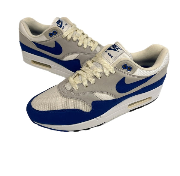 ナイキ NIKE AIR MAX 1 ANNIVERSAR GAME ROYAL-NEUTRAL エアマックス 1 アニバーサーリー ゲームロイヤル 908375-102 メンズ靴 スニーカー ブルー 27.5cm 101sh-2374