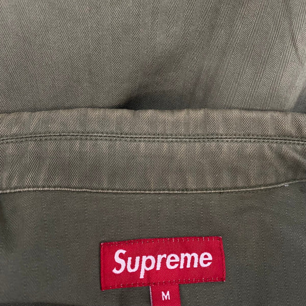 シュプリーム SUPREME 11SS USMC Shirt シャツジャケット グリーン Mサイズ 201MT-4223