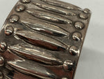 ファンタスティックマン FANTASTIC MAN Wide Silver Bangle ワイド シルバー バングル スタッズ エンボス ブレスレット 925 銀 メンズジュエリー・アクセサリー バングル 無地 シルバー 104A-33