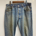 【曜日割引対象外】 リーバイス Levi's 90's 501 USA製 脇割り 546刻印 デニム ブルー W36 L32サイズ 201MB-1149 VB