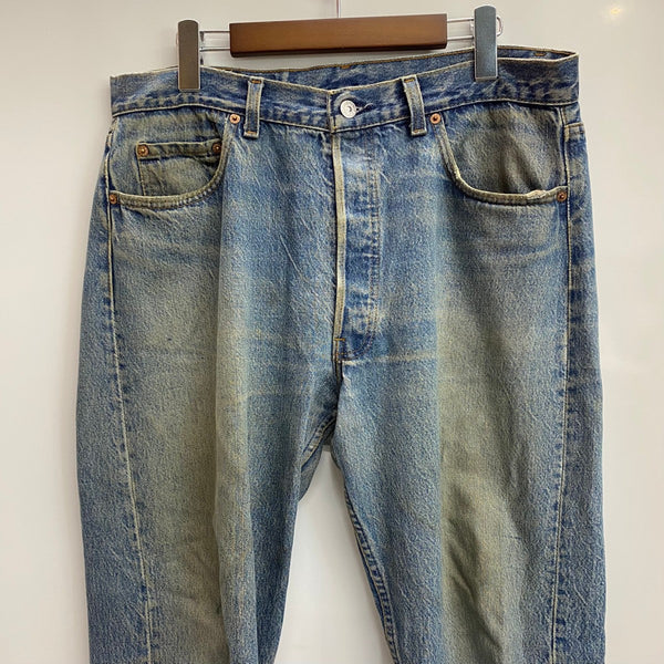 【曜日割引対象外】 リーバイス Levi's 90's 501 USA製 脇割り 546刻印 デニム ブルー W36 L32サイズ 201MB-1149 VB