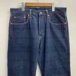 【曜日割引対象外】 キャピタル KAPITAL デニムパンツ 裏地ブランケット 5P インディゴ デニム ブルー 34サイズ 201MB-915 VB