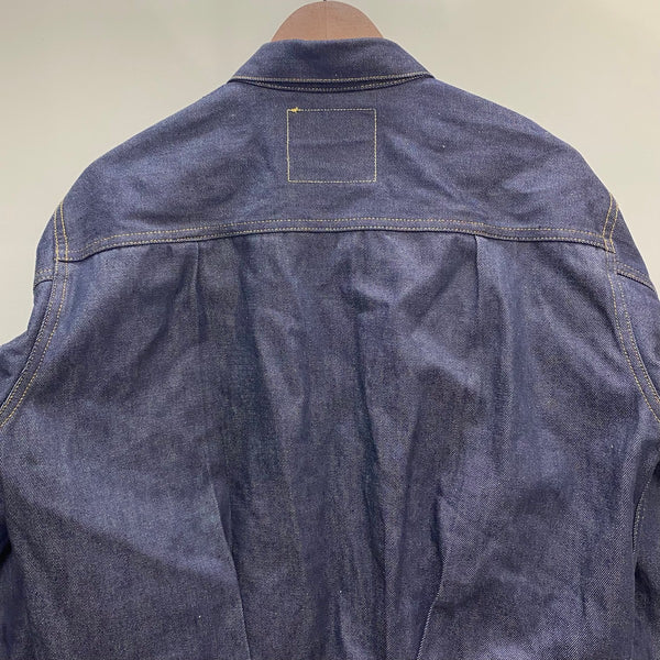 【曜日割引対象外】 リーバイス Levi's LEVI'S VINTAGE CLOTHING 506XX 1936モデル TYPE 1 トラッカージャケット 日本製 リジット デニム ジャケット ブルー 42サイズ 201MT-4638 VB
