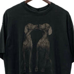 【曜日割引対象外】 ヴィンテージ vintage 90’s 90s 90年代 ウィリアムウェグマン William Wegman Tシャツ ブラック XLサイズ 201MT-3611 VB