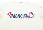 モンクレール MONCLER ロゴ プリント 半袖Tシャツ 白  D20918025250 8390Y 2 Tシャツ ホワイト 103MT-2854