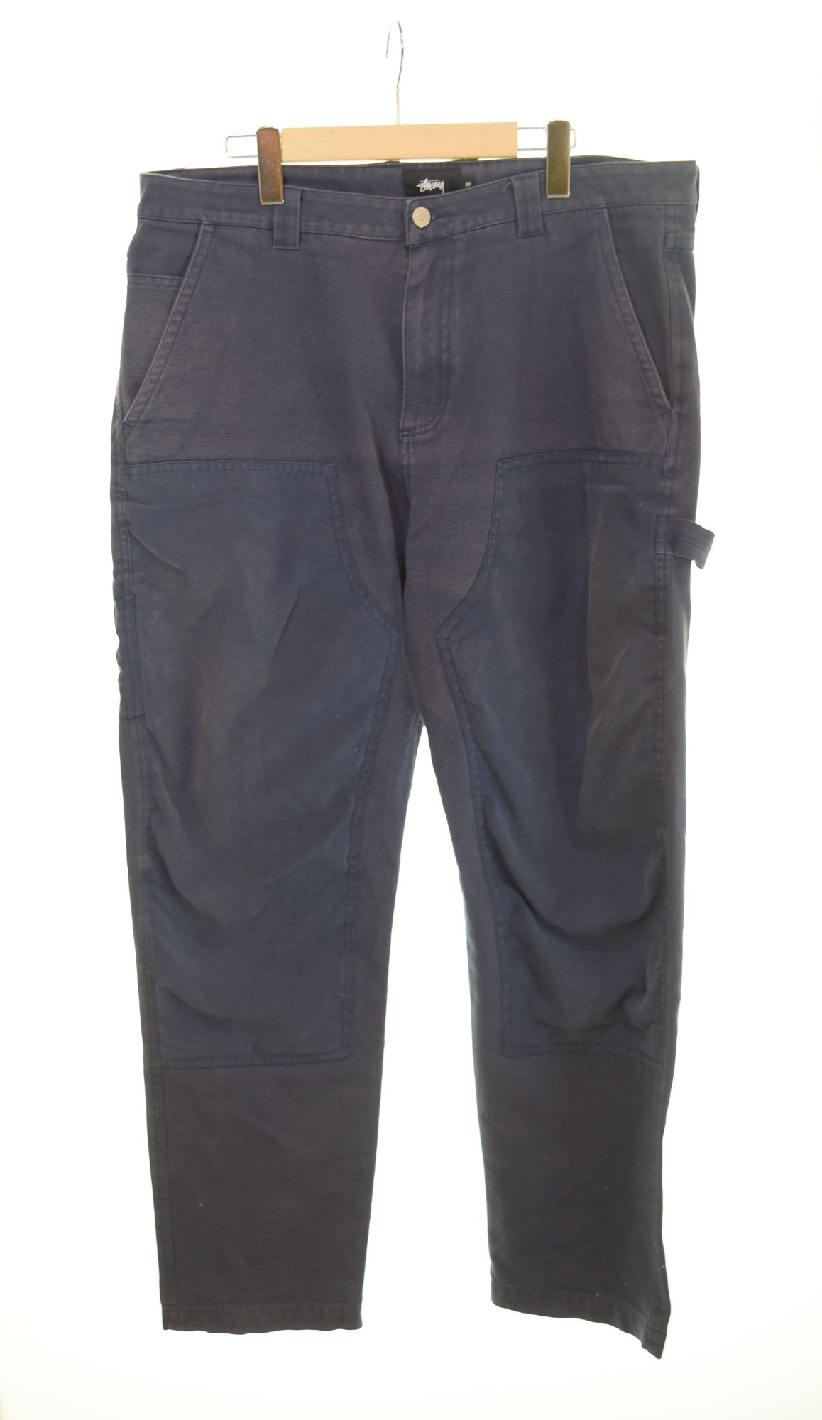 Stussyステゥーシー ペインターパンツダブルニーパンツ stussy