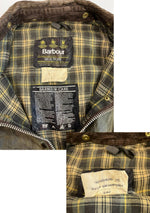 バブアー BARBOUR 90's 90年代 3ワラント BEAUFORT ビューフォート ワックス コットン オイルドジャケット ハーフコート VINTAGE ヴィンテージ A150 C42 ジャケット カーキ 101MT-5344