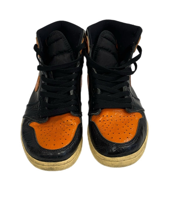 ジョーダン JORDAN NIKE AIR JORDAN 1 RETRO HIGH SHATTERED BACKBOARD 3.0 ナイキ エアジョーダン 1 レトロ 555088-028 メンズ靴 スニーカー オレンジ 28.5cm 101sh-2172