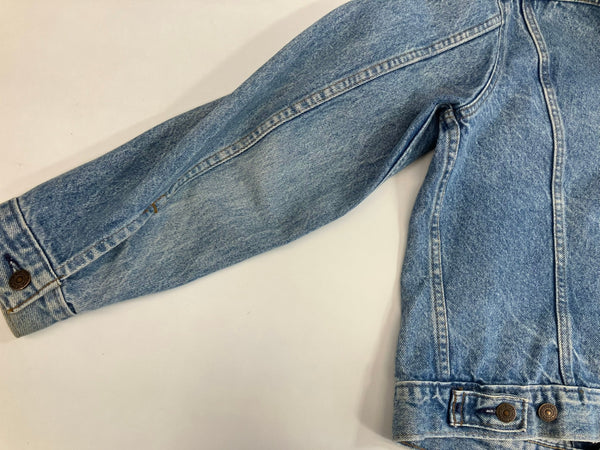 リーバイス Levi's 90's 90年代 70506-0217 デニムジャケット Gジャン トラッカー Vintage ヴィンテージ MADE IN USA アメリカ製 44R ジャケット ブルー Lサイズ 101MT-4195