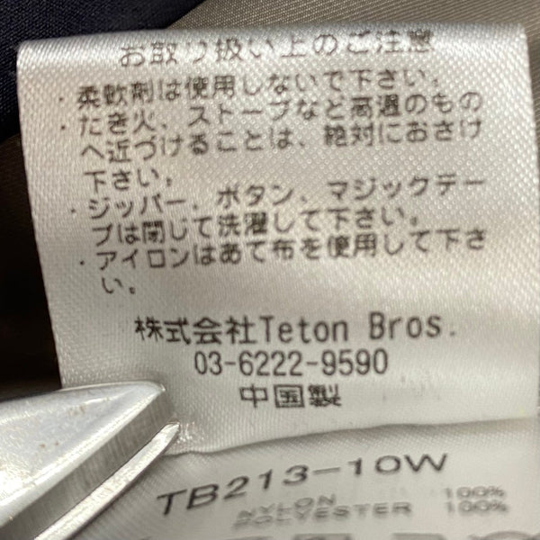 ティートンブロス Teton Bros Lady Bug Jacket TB213-10W ジャケット ブラック Lサイズ 201LT-409