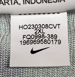 ナイキ NIKE × Off-White オフホワイト Allover Print Jersey ゲームシャツ ユニフォーム 緑 FQ0998-389 ロンT 総柄 グリーン 2XLサイズ 104MT-1622