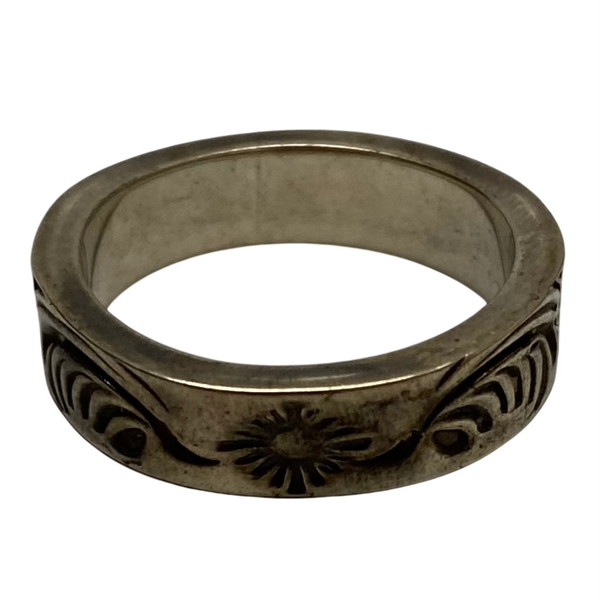 【曜日割引対象外】 【中古】アリゾナフリーダム ARIZONA FREEDOM 唐草 太陽神 メンズジュエリー・アクセサリー 指輪・リング シルバー 201goods-680 VB