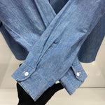 【曜日割引対象外】 ヴィンテージ vintage 70's ビッグヤンク BIG YANK シャンブレーシャツ 長袖シャツ ブルー 201MT-4382 VB