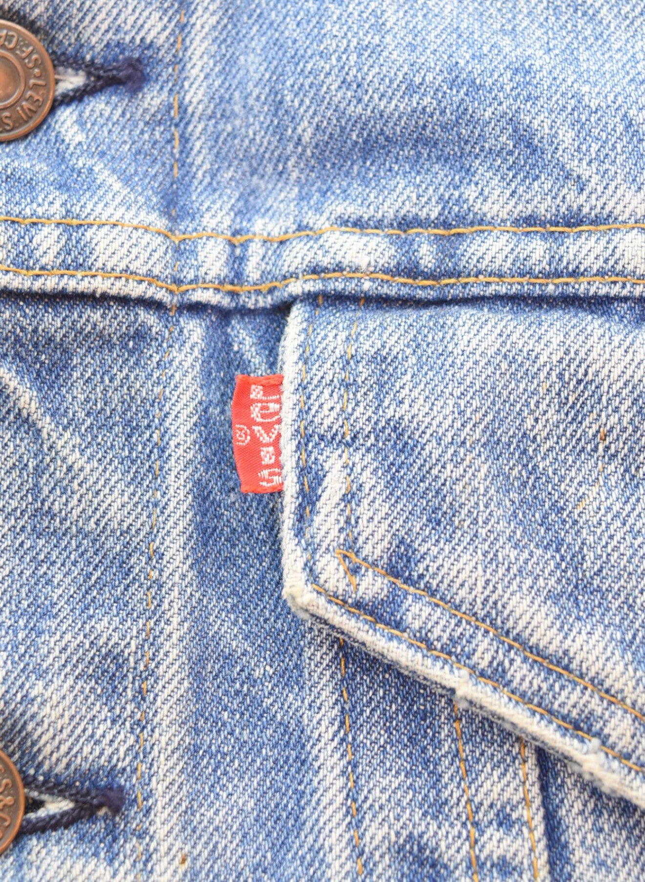 Levi's 70505-0217 USA製 紙パッチ 40 4th