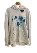 アルケミスト Alchemist PARADISE LOST パラダイスロスト ダメージ加工 フーディ 白 ロゴ パーカ ホワイト Mサイズ 101MT-4502