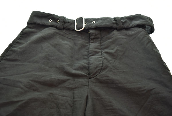 ジルサンダー JIL SANDER シルク ショートパンツ 黒 MU470900A  JPUU311977 ハーフパンツ ブラック 44 103MB-570