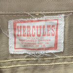 【曜日割引対象外】 ヴィンテージ vintage ~50's  ヘラクレス HERCULES 長袖シャツ ブラウン 201MT-3531 VB