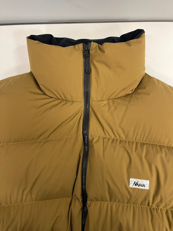 ナンガ NANGA 最強ダウン WHITE LABEL MOONLOID EXCLUSIVE ホワイトレーベル　ダウンジャケット 茶 XXL ジャケット ベージュ 101MT-5424