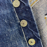 【曜日割引対象外】 リーバイス Levi's 60's 70's 501 BIG E カットオフ ショートパンツ W33 デニム ブルー 201MB-1107 VB