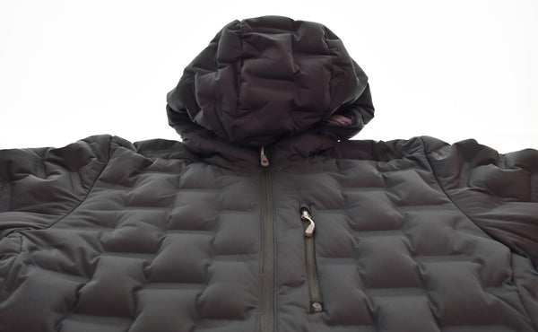 マウンテンハードウェア ‎Mountain Hardwear DS Stretchdown Hooded Jacket  ライト ダウン ジャケット HZA2017CSC-0015 グレー Sサイズ 103MT-3527