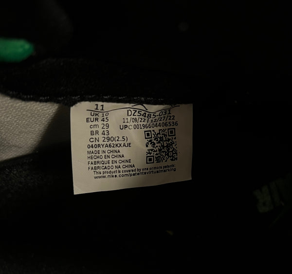 ジョーダン JORDAN Nike Air Jordan 1 Retro High OG Celtics ナイキ エアジョーダン1 レトロ ハイ OG セルティックス DZ5485-031 メンズ靴 スニーカー グリーン 29cm 101sh-2405