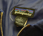パタゴニア PATAGONIA 90s USA製 シンチラオーバーシャツ フリースシャツ フリースジャケット 21200 長袖シャツ パープル Lサイズ 103MT-2482