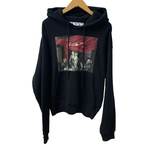 オフホワイト OFF-WHITE Caravaggio Over HOODIE OMBB037E20FLE003 パーカ ブラック Sサイズ 201MT-4306