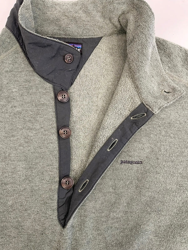 パタゴニア PATAGONIA 90s USA製 雪なしタグ Vintage ヴィンテージ SYNCHILLA BOUCLE PULLOVER シンチラ ブークレ プルオーバー  XL ジャケット グリーン LLサイズ 101MT-4723