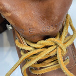 【曜日割引対象外】 レッドウィング RED WING プレーントゥラウンドトゥ USA製 メンズ靴 ブーツ ワーク ブラウン 25cmサイズ 201-shoes1459 VB