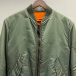 【曜日割引対象外】 リアルマッコイズ THE REAL McCOY'S REAL McQUEEN MA-1 フライト ジャケット カーキ Mサイズ 201MT-3433 VB