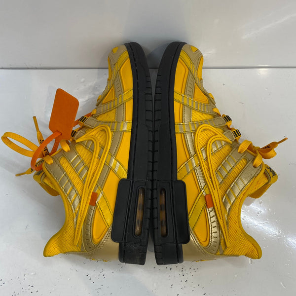 ナイキ NIKE オフホワイト Off-White コラボ エアラバーダンク Air Rubber Dunk CU6015-700  メンズ靴 スニーカー イエロー 27cmサイズ 201-shoes1441