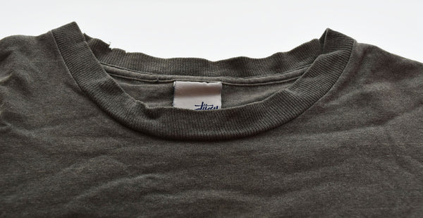 ステューシー STUSSY 2000年代 00's 2001 OLD STUSSY USA製 カンフー ガール Tシャツ グレー Mサイズ 103MT-2858