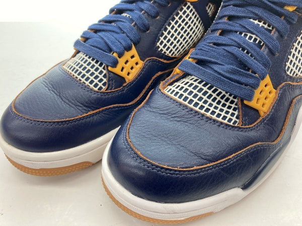 ナイキ NIKE 15年製 AIR JORDAN 4 RETRO DUNK FROM ABOVE エア ジョーダン レトロ ネイビー ダンク フロム アバヴ 紺 308497-425 メンズ靴 スニーカー ネイビー 27.5cm 104-shoes309